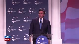 Ron DeSantis Addresses Republican Jewish Coalition Meeting in Las Vegas