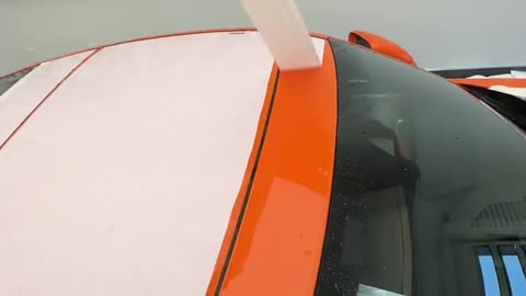 Unwrapping the PTS Gulf orange 2024 Porsche 911 carrera 🍊 #ASMR #unwrapping Porsche 911...