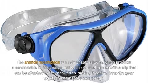 Honest Comments: U.S. Divers Dorado Jr Kids Snorkeling Set - Fog Resistant Lens, Preventative S...