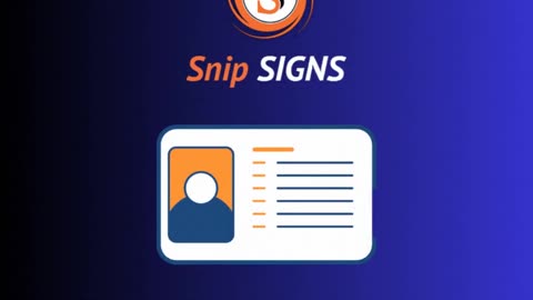 Snip SIGNS- Business Card Printing In Sydney