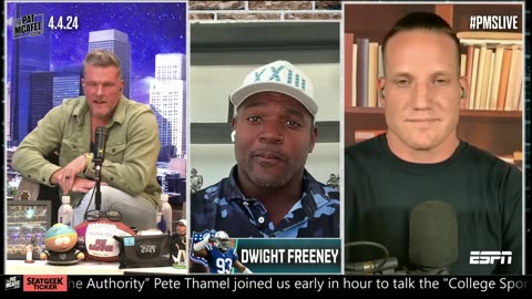 Dwight Freeney describes emotions of joining the Hall of Fame & talks today's NFL | Pat McAfee Show