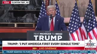 Trump - "My Second Term, Which We R Having Now"