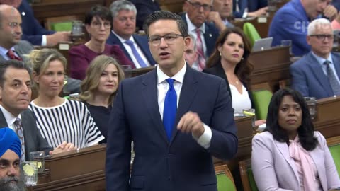Pierre Poilievre: "When will [Trudeau] realize that we live in Canada and you can't silence your critics?"