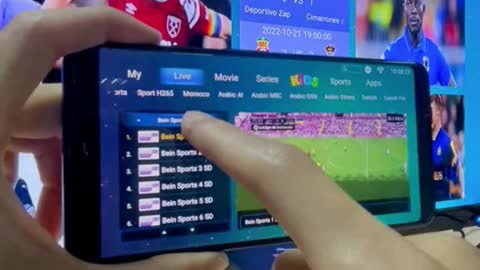 Download SMARTERS PLAYER App in your Tv/Mobile and watch All Live Tv, World-wide Channels