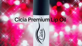 Cicia Premium Clear Lip Oil - Moisturizing and Nourishing Glossy Finish | Lip Care Treatment