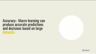 Advantage of macro learning 💯🧬