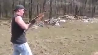 Ever seen an AK catch fire?