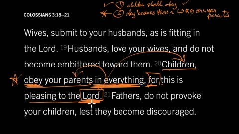 Children, Obey Your Parents! Colossians 3:18–21, Part 6 Desiring God