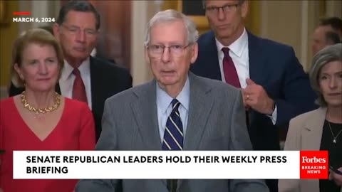 McConnell Celebrates Katie Britt Delivering Republican Response To Biden's State Of The Union