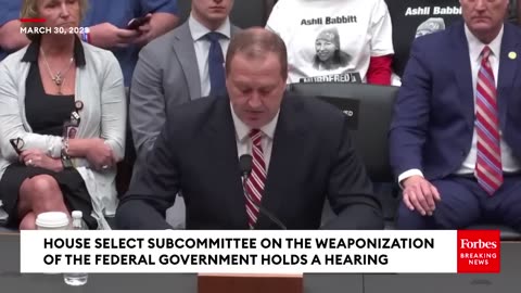 Weaponization of Federal Government - Testimony by Sen Eric Schmitt