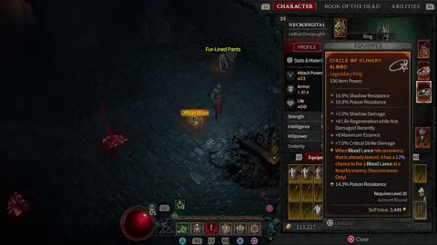 Diablo IV Beta gameplay on the Necrobabe