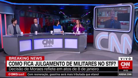 Moraes: STF tem competência para julgar militares envolvidos no 8 de janeiro | CNN ARENA
