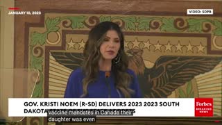 Kristi Noem Shreds Trudeau's Insane Pandemic Policies In Brutal Takedown