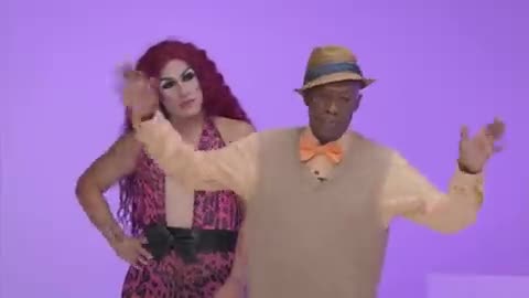 Grandpa walks off show once he finds out his dance partner is a transgender.