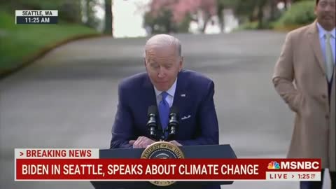 Joe Biden Whispers About how Pretty Windmills Are