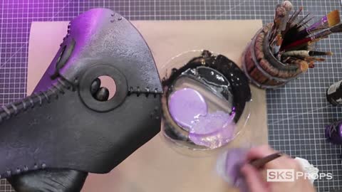 How to : Make a Plague Doctor Mask Free PDF Pattern for Foam or Leather Easy DIY Tutorial