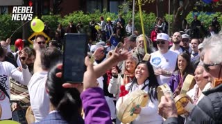 Estimated 100-000 Montreal protesters rail against Quebec lockdown - 5-3-21