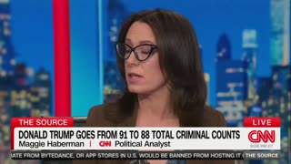 CNN's Maggie Haberman Kaitlan Collins Bash Trump Over Trials FULL