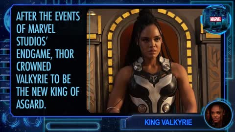 King Valkyrie Marvel 101 Marvel Studios' Thor Love and Thunder