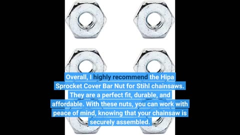 Skim Remarks: Hipa Sprocket Cover Bar Nut for STHIL 017 018 020 020T 021 023 023L 025 MS170 MS1...