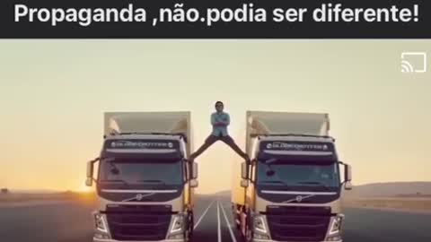 A Volvo arrebentou na propaganda.