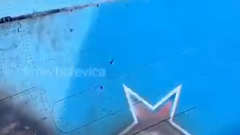 🇺🇦Graphic War18+🔥Up Close View "Shot Down Crashed" Russian Aircraft - Ukraine Armed Forces(ZSU)