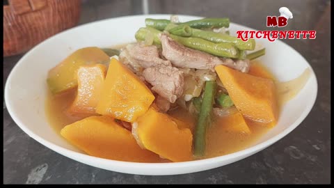 Siguradong Mapaparami Ang Kain Pag Ganito Kasarap Ang Ginawa Mong Luto!! Ginisang Kalabasa at Sitaw!