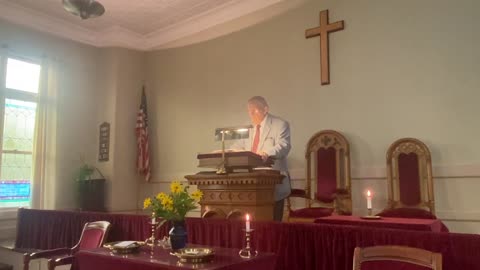 Sunday Sermon, Cushman Union Church, Pastor Jay D. Hobson. 10/15/2023