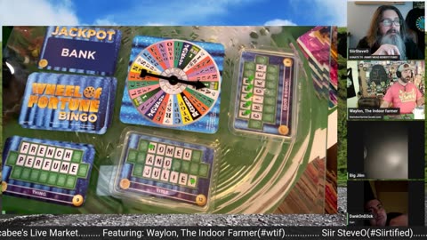 The Indoor Farmer Game Night #16! Wheel Of Fortune Bingo! 1VS1 Tournament
