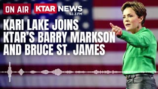 LISTEN: Kari Lake Joins KTAR's Barry Markson and Bruce St. James