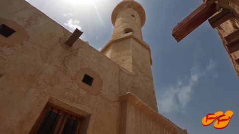 Qatar, Al Wahkra harbour and souq (Market)