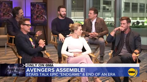 'Avangers Endgame' cast talk about the films highly-anticipated debut