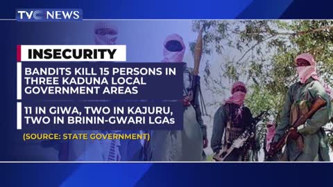 (Watch) Bandits Murdered 15 Persons In Three Kaduna Local Govt Areas