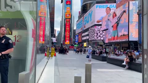 4k Walk Time Square New York City USA 4k video Travel vlog