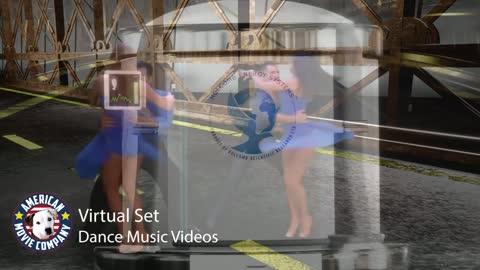 4K 3D Virtual Sets _ Dance Music Video Production at American Movie Company