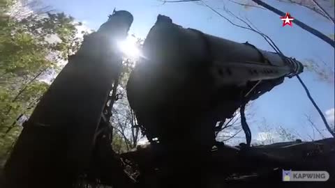 S-300V of the Russian Armed Fores protects the airspace during a special operation