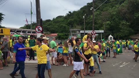 Protests in Vila Velha-ES (Brazil) after presidential elections in 2022