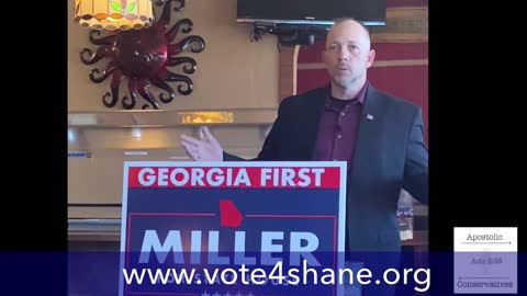 Shane Miller GA D64 candidate and 2A advocate Backing the Blue with common sense reform