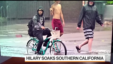 Post-Tropical Cyclone Hilary Dumps Record Rains on California,