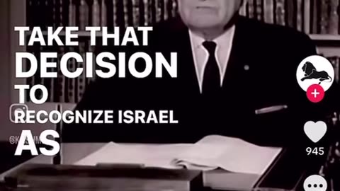 Truman on Palestine