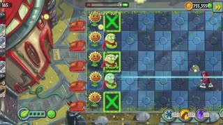 Plants vs Zombies 2 Far Future - Day 1