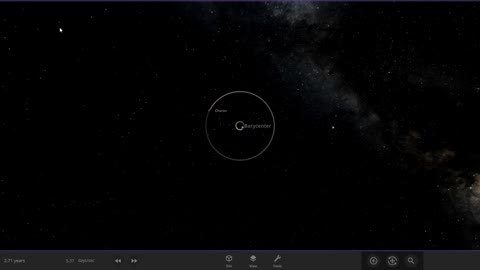 Pluto-Charon Barycenter — Universe Sandbox 2