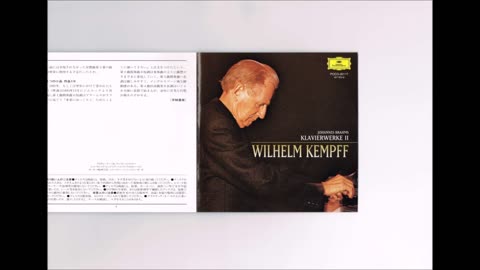 Brahms - 3 Intermezzi op.117 Kempff