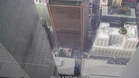 Never before seen footage of the World Trade Center just days before the 9/11/01 terrorist attacks