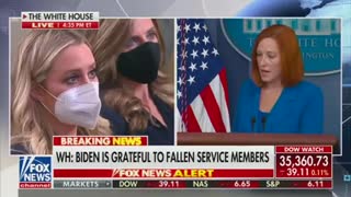 Psaki is asked if Biden has a message for the families of fallen marines who were offended