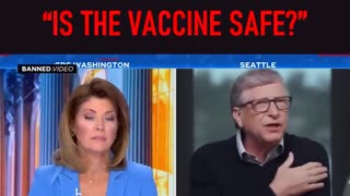 Bill Gates Asked "Is The Vaccine Safe?"