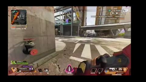 1 HP Rampart on apex legends