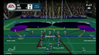 Madden NFL 2004 Franchise Year 1 Week 13 Patriots At Colts