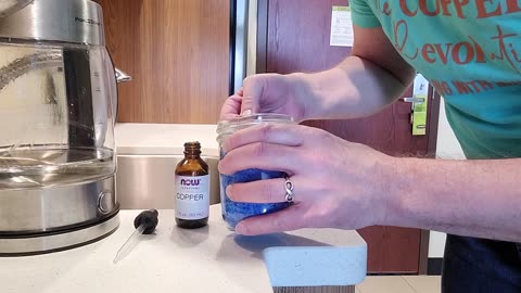 Making a 1 mg per drop copper sulfate solution: 5/8ths teaspoons in 2 oz. water - Jason Hommel