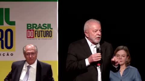 Brazil’s Lula cries as he speaks on hunger fight